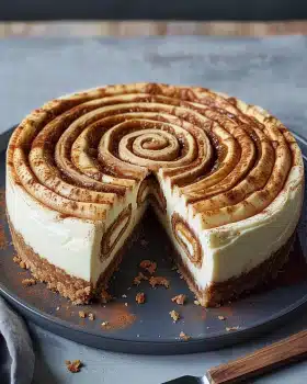 Cinnamon Roll Cheesecake Rezept