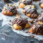 Schokohörnchen mit Nutella 2 Schokohörnchen mit Nutella