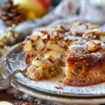 Apfelkuchen mit Walnüssen 2 Apfelkuchen mit Walnüssen