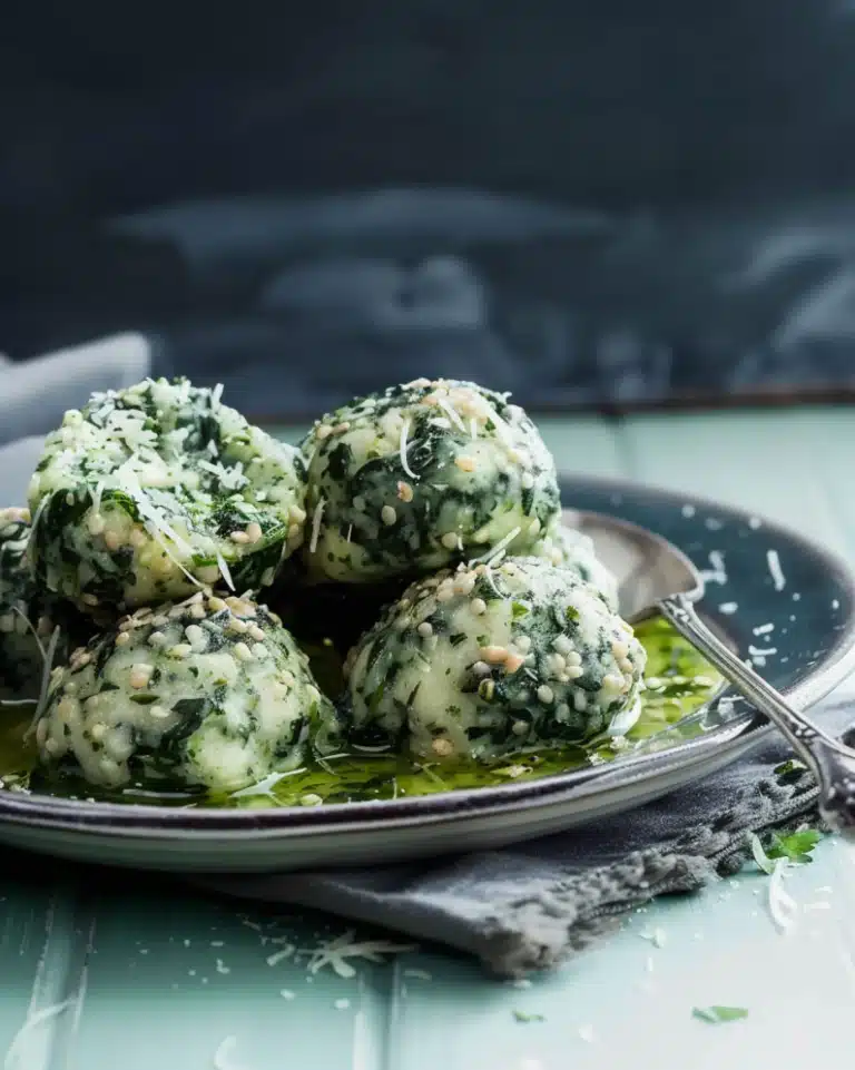 Spinatknödel