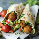 Wraps mit Selbstgemachten Falafeln 2 Wraps mit Selbstgemachten Falafeln