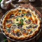 Pilz Quiche mit Lauch