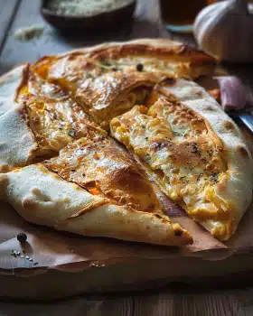 Kürbis-Feta-Calzone Rezept