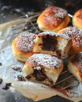 Fluffige Schokoladenbrötchen