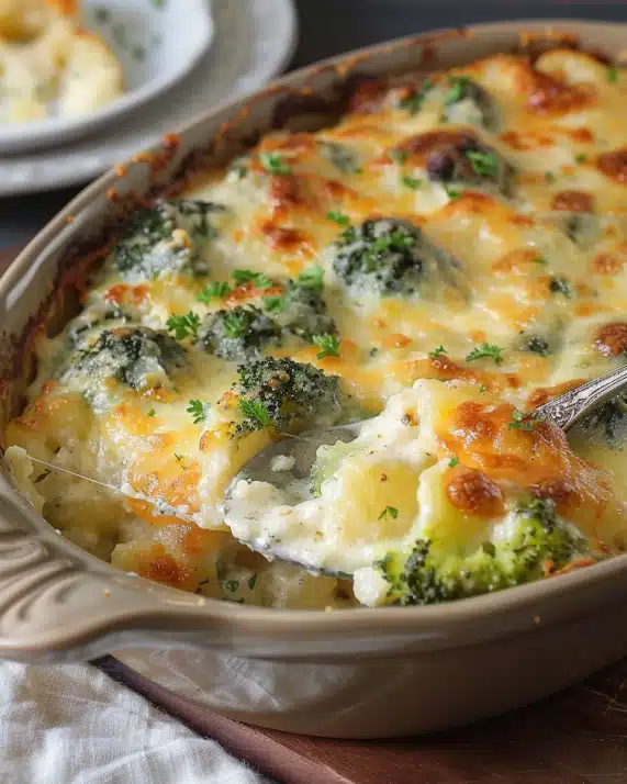 Kartoffel-Brokkoli-Gratin