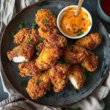 Fried Chicken mit Spicy Dip (Rezept mit Buttermilch)