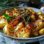 Blechkartoffeln mit Hähnchen