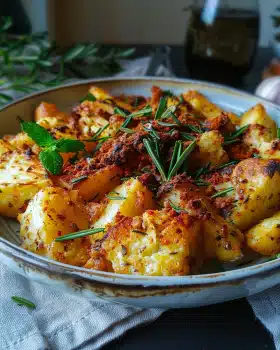 Blechkartoffeln mit Hähnchen