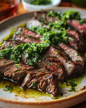 Skirt-Steak mit Chimichurri
