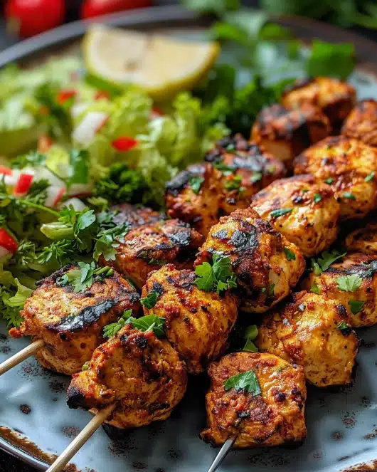 Türkisches Kebab-Rezept mit Hähnchen