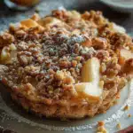 Gebackene Apfel-Crumble-Törtchen 2 Gebackene Apfel-Crumble-Törtchen