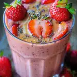 Erdbeer-Mandelbutter-Glücks-Smoothie 2 Erdbeer-Mandelbutter-Glücks-Smoothie
