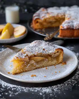 Gedeckter Spekulatius-Apfelkuchen