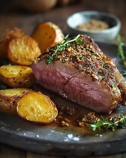 Schweinefilet mit Kräuter-Kruste
