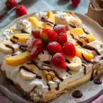Banana Split Kuchen 2 Banana Split Kuchen
