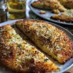 Backblech-Knuspriges Parmesan-Knoblauch-Hähnchen ganz leicht 2 Backblech-Knuspriges Parmesan-Knoblauch-Hähnchen ganz leicht