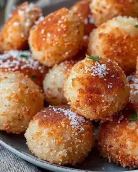 Knusprige Reisfleischbällchen aus Heißluftfritteuse
