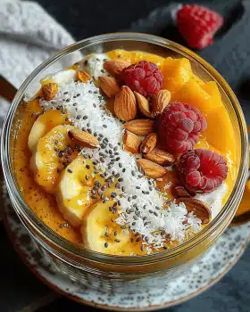 Kürbis-Gewürz Chia-Pudding