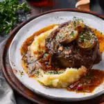 Osso Buco mit Parmesan-Kartoffelpüree