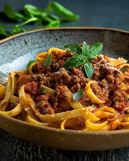 Pasta al Ragù Vegan