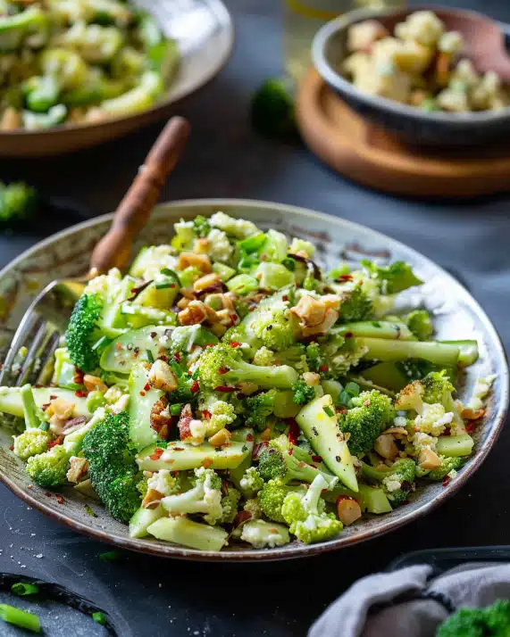 Brokkolisalat roh
