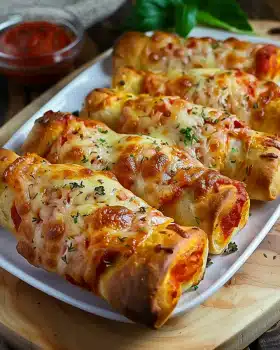 Schnelle Pizza Rolls